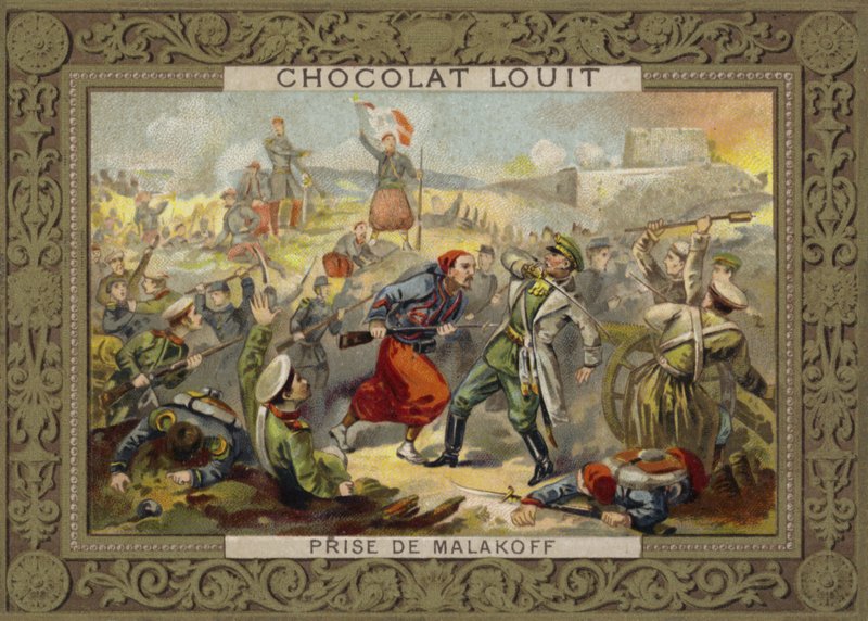 Taking of the Malakoff Redoubt, Siege of Sevastopol, Crimean War, 7 September 1855 by French School
