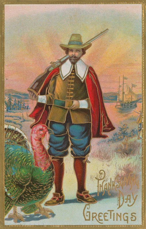 Thanksgiving Day Greetings by French School