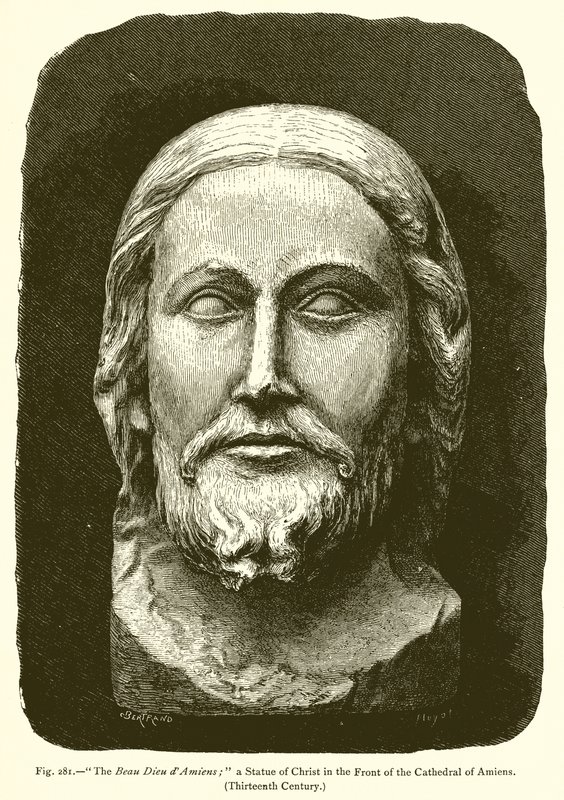 The Beau Dieu dAmiens by French School
