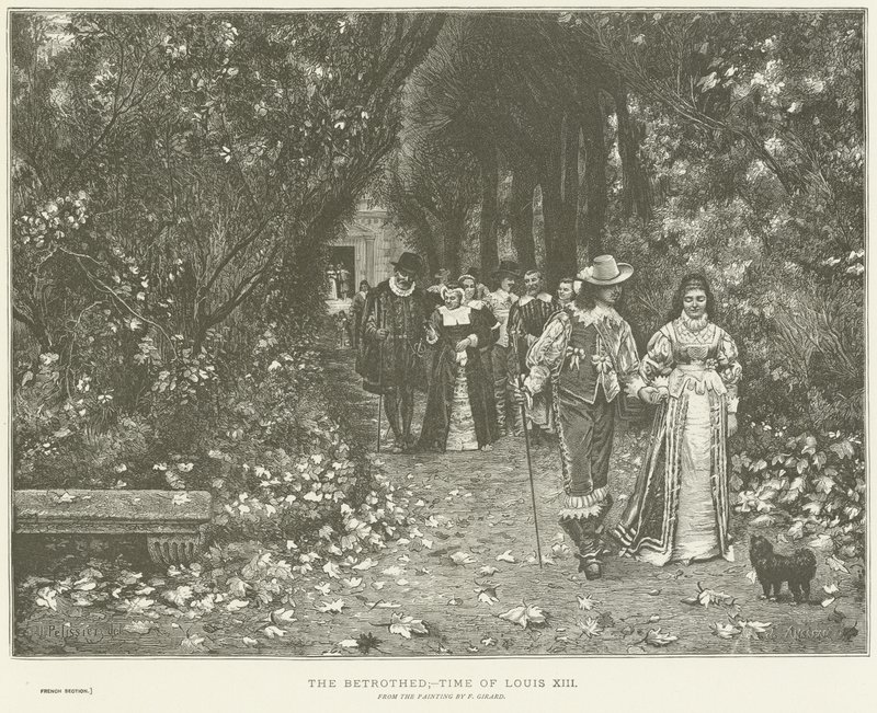 The Betrothed by French School
