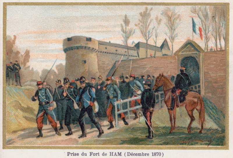 The Capture of the Chateau de Ham by French School