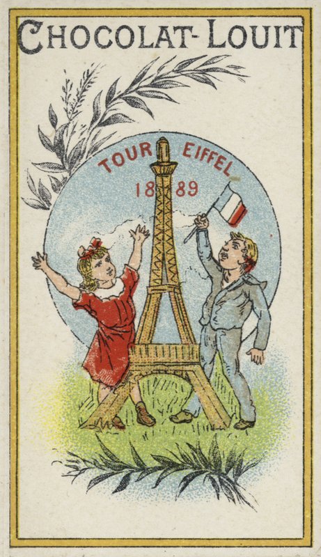 The Eiffel Tower, 1889 by French School