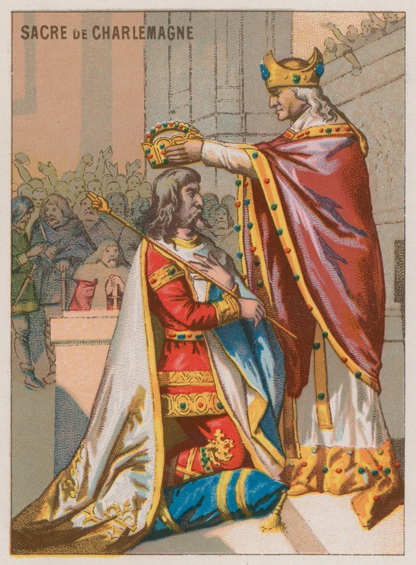 The Emperor Charlemagne by French School