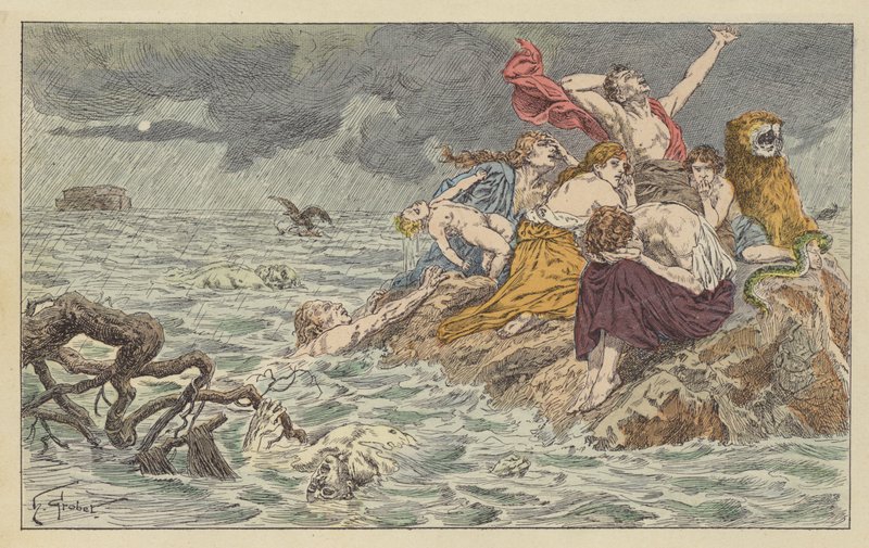 The Flood by French School