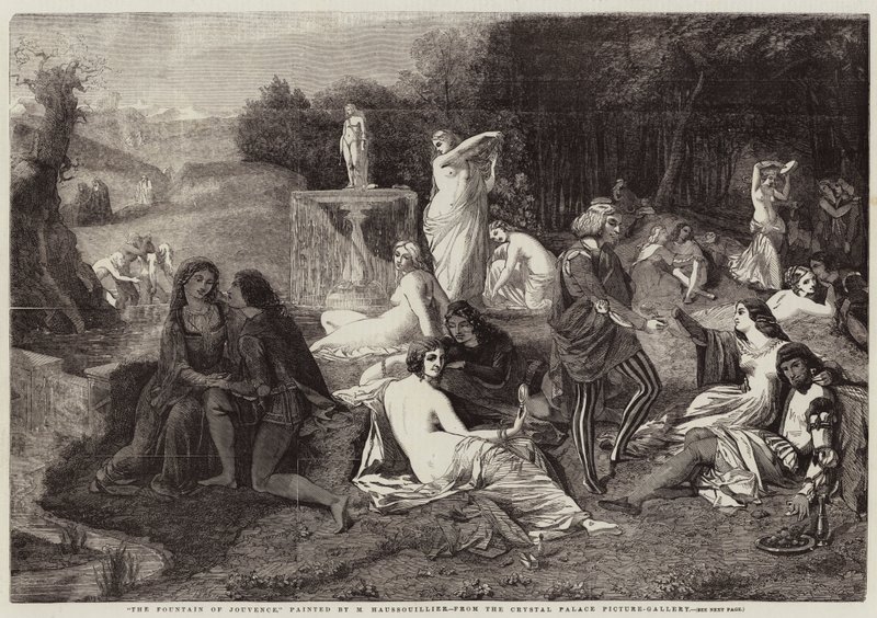 The Fountain of Jouvence by French School