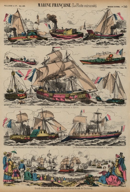 The French Navy by French School