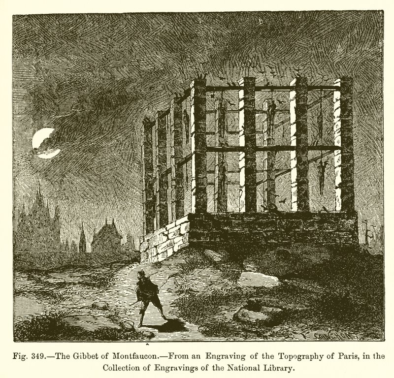 The Gibbet of Montfaucon by French School