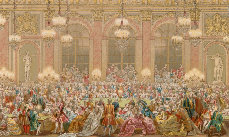 The Jeu du Roi by French School