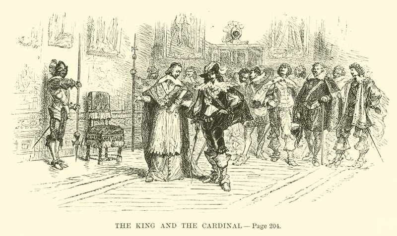 The King and the Cardinal by French School