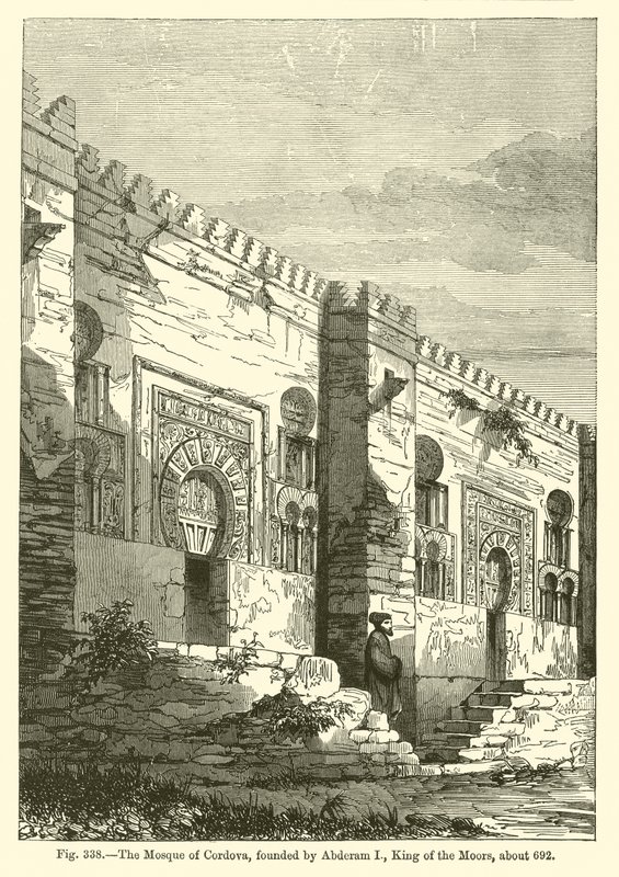 The Mosque of Cordova by French School