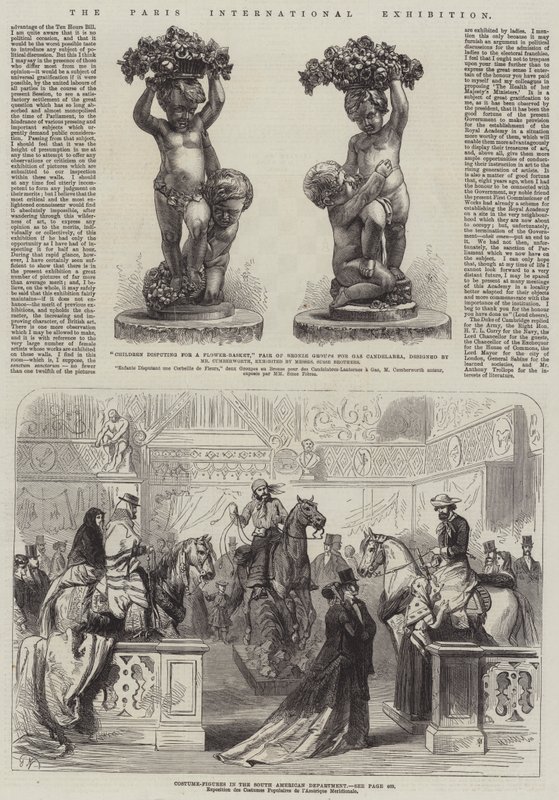 The Paris International Exhibition by French School