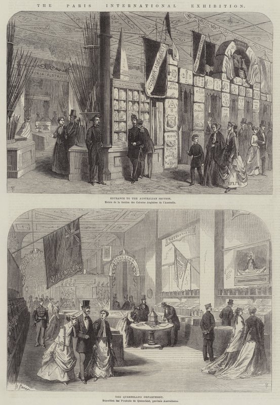 The Paris International Exhibition by French School