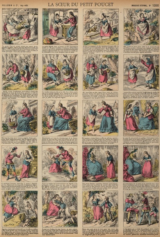 The Sister of Little Tom Thumb by French School