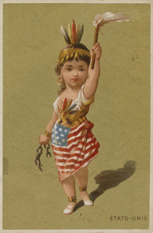 The United States by French School