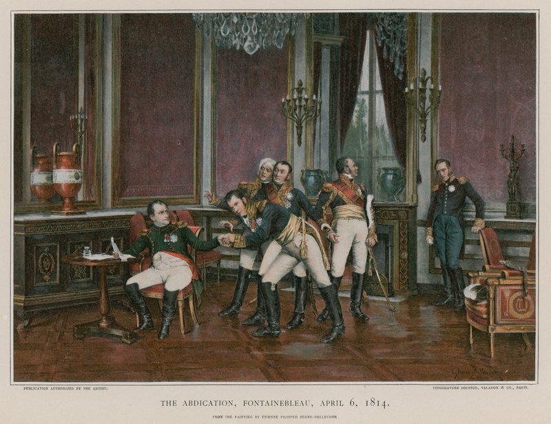 The Abdication by French School