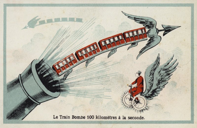 The bomb train - 100 kilometers per second by French School