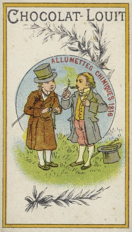 The Chemical Match, 1816 by French School