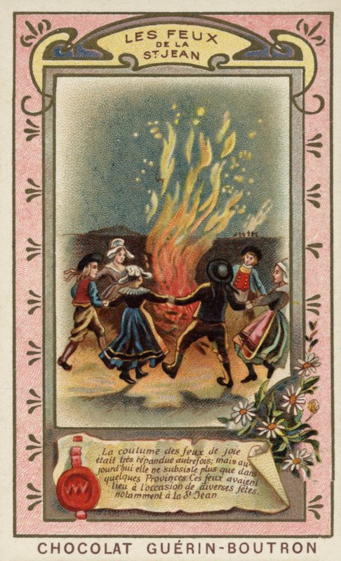 The Fires of St John by French School
