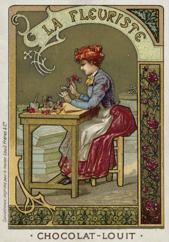 The Florist by French School
