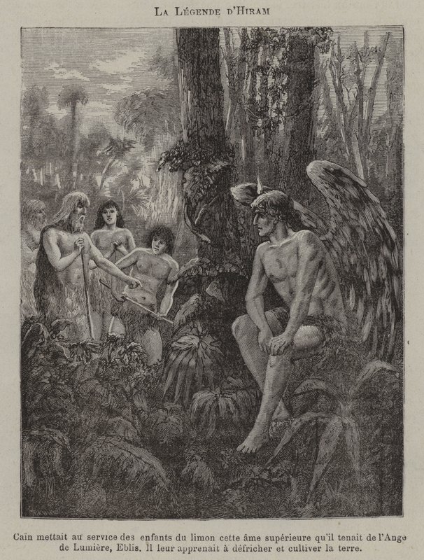 The legend of Hiram by French School