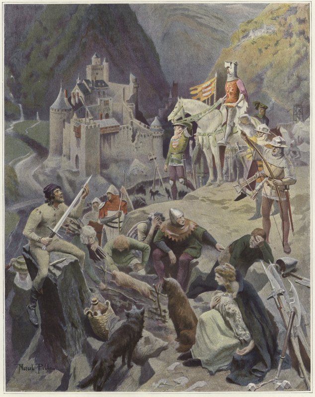 The Siege of Buren by French School