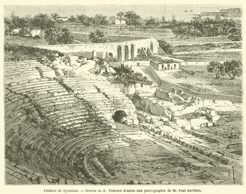 Theater of Syracuse by French School