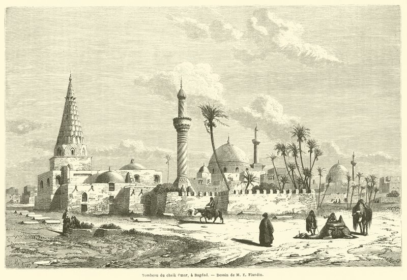 Tomb of Sheikh Omar, in Baghdad by French School