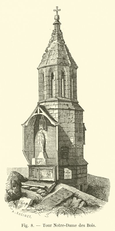 Notre-Dame des Bois Tower by French School