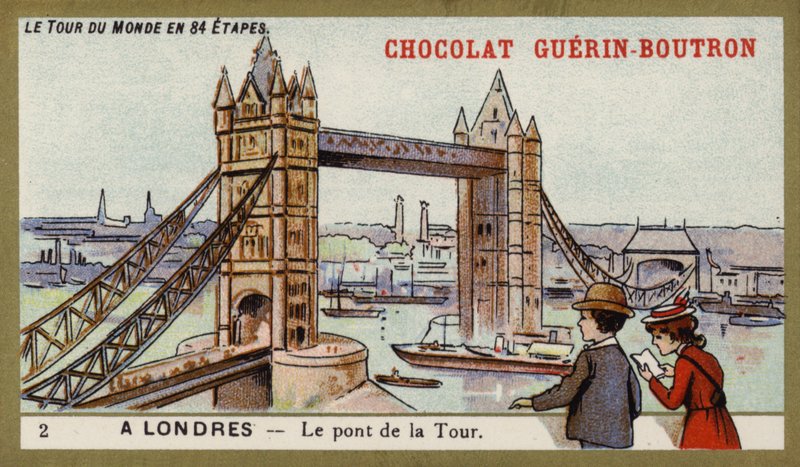 Tower Bridge, London by French School