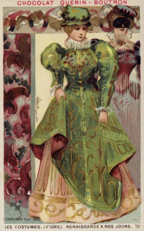 Town Dress, 1570 by French School