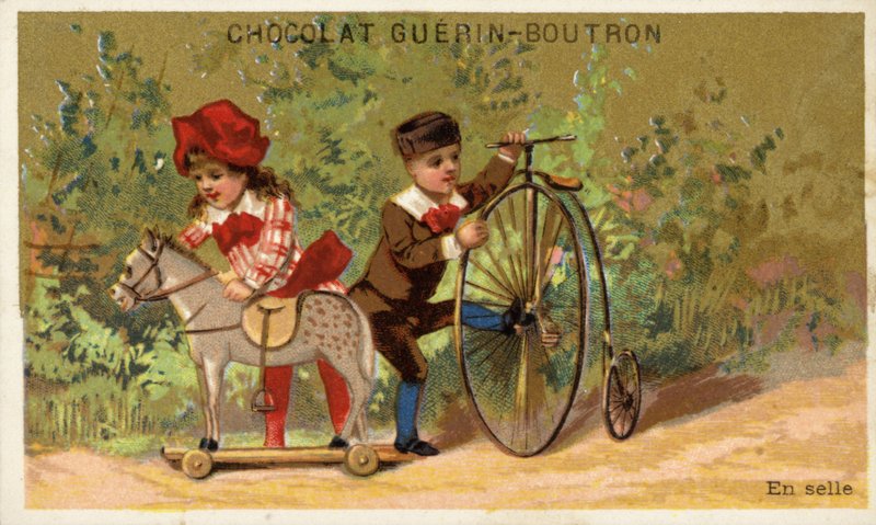 Toy Horse and Toy Cycle by French School