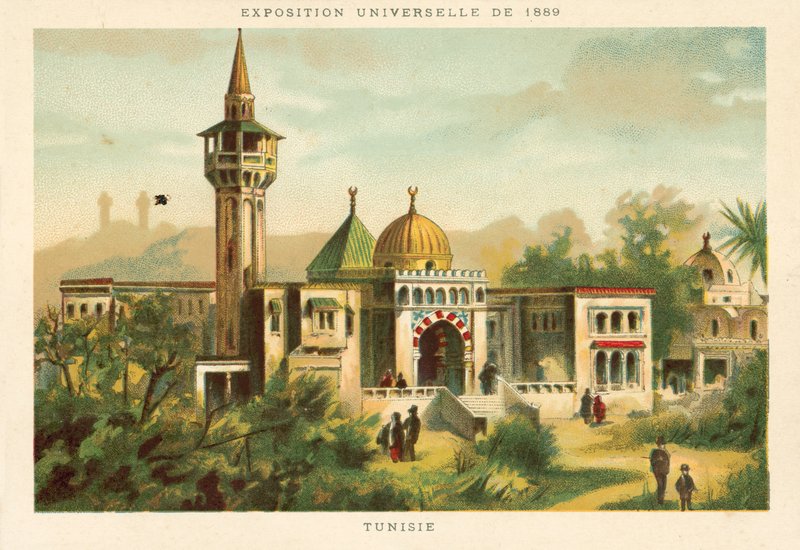 Tunisia, Exposition Universelle 1889, Paris by French School
