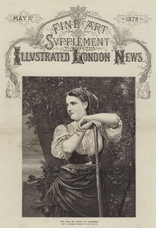 A Girl from the Fields by French School