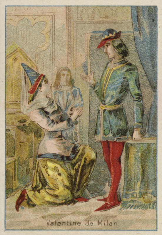 Valentine of Milan by French School