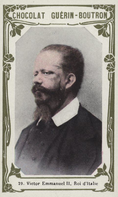 Victor Emmanuel II, King of Italy by French School