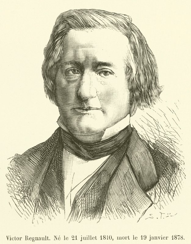 Victor Regnault, Born July 21, 1810, Died January 19, 1878 by French School
