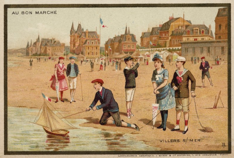 Villers-sur-Mer, France by French School
