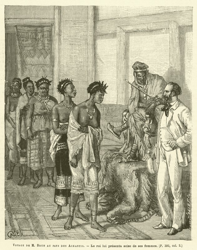 Voyage of Mr. Brun to the Land of the Ashantis by French School