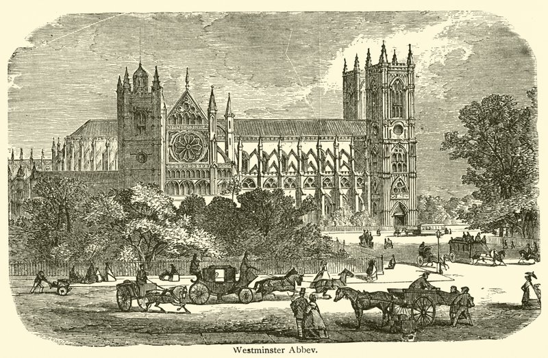 Westminster Abbey by French School