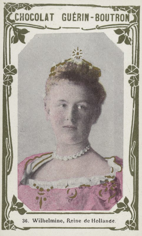 Wilhelmina, Queen of Holland by French School