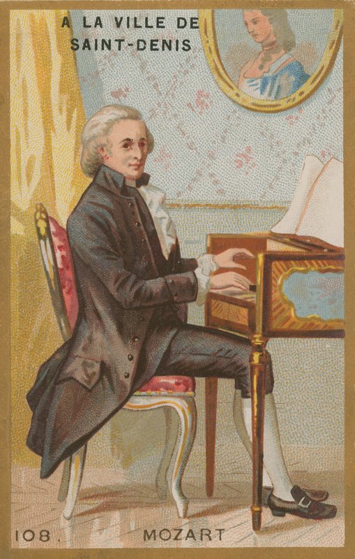 Wolfgang Amadeus Mozart by French School