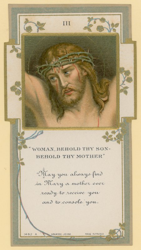 Woman, Behold Thy Son - Behold Thy Mother by French School