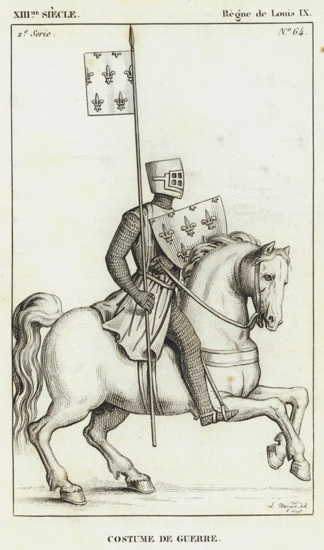 13th Century, Reign of Louis IX, War Costume by French School
