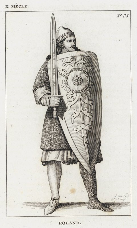10th Century, Roland by French School