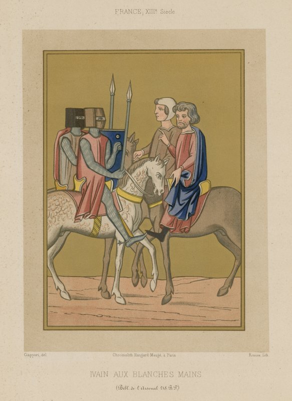 Yvain the White Hands by French School