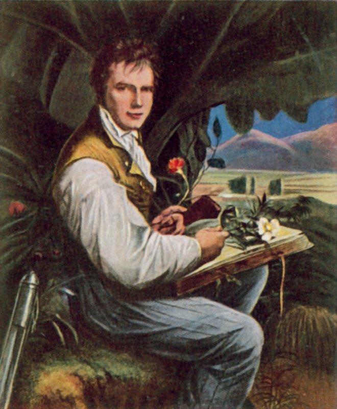 Alexander von Humboldt, Prussian geographer, naturalist and explorer by Friedrich Georg (after) Weitsch