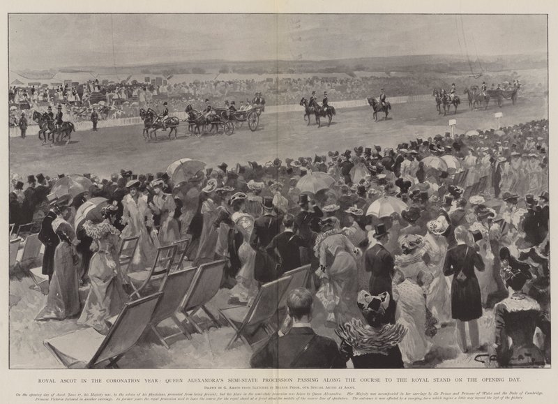 Royal Ascot in the Coronation Year, Queen Alexandra