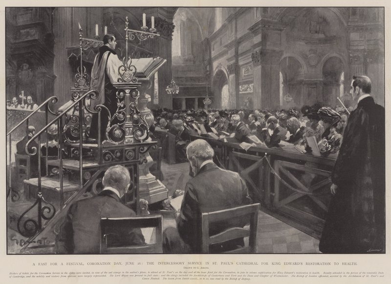 A Fast for a Festival, Coronation Day, the Intercessory Service in St Paul
