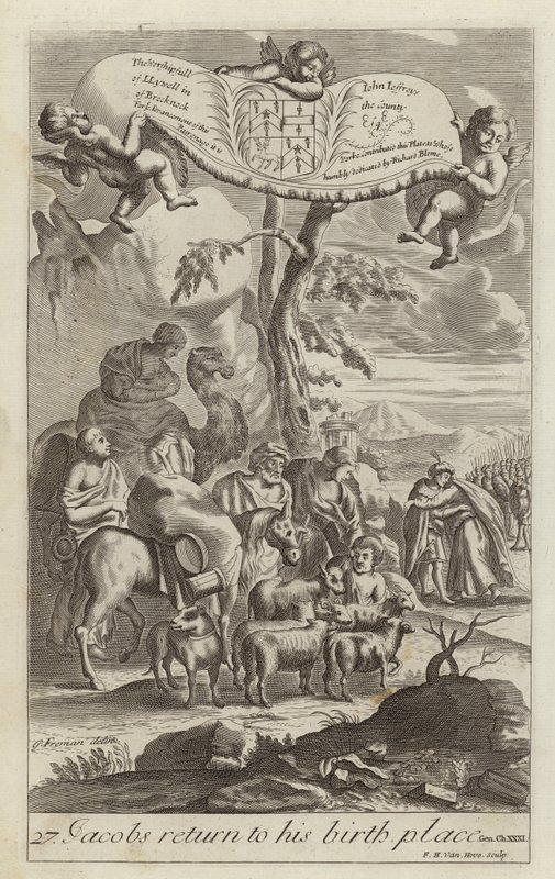 Jacob Returns to His Birth Place by G Freman