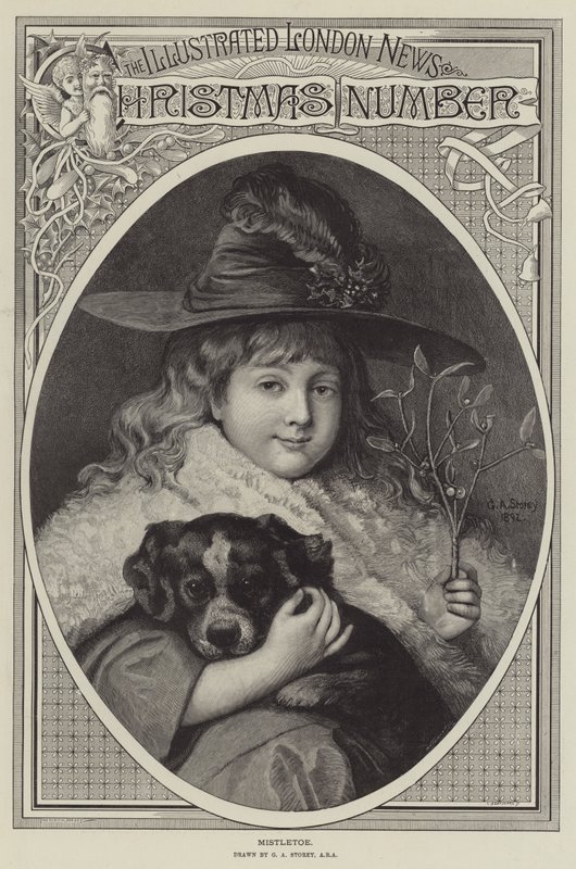 Mistletoe by George Adolphus Storey
